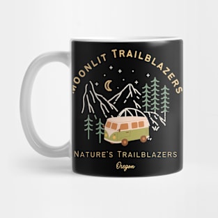 Moonlit Trailblazers Camper Shirt - Adventure Awaits Mug